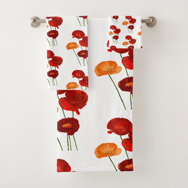 Conjunto De Toalhas Poppies (Insitu)