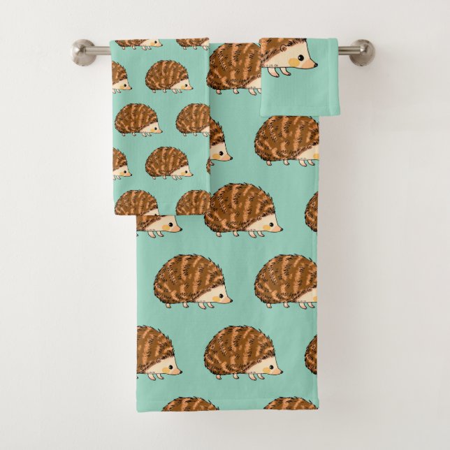 Conjunto De Toalhas Porco Whimsical - Animal da Floresta (Insitu)