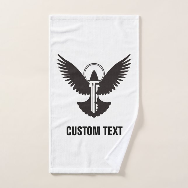 Conjunto De Toalhas Porta com Chave (Toalha de mão)