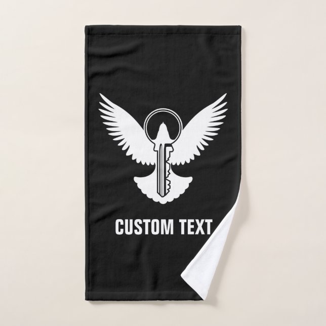 Conjunto De Toalhas Porta com Chave (Toalha de mão)