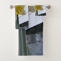 Conjunto de Toalhas Portraíticas Daffodil