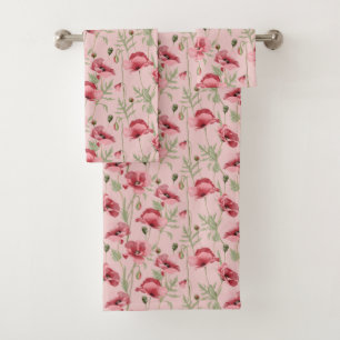 Conjunto De Toalhas Prados de flores impressões