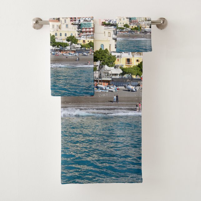 Conjunto De Toalhas Praia de Positano Marina Grande 1 (Insitu)