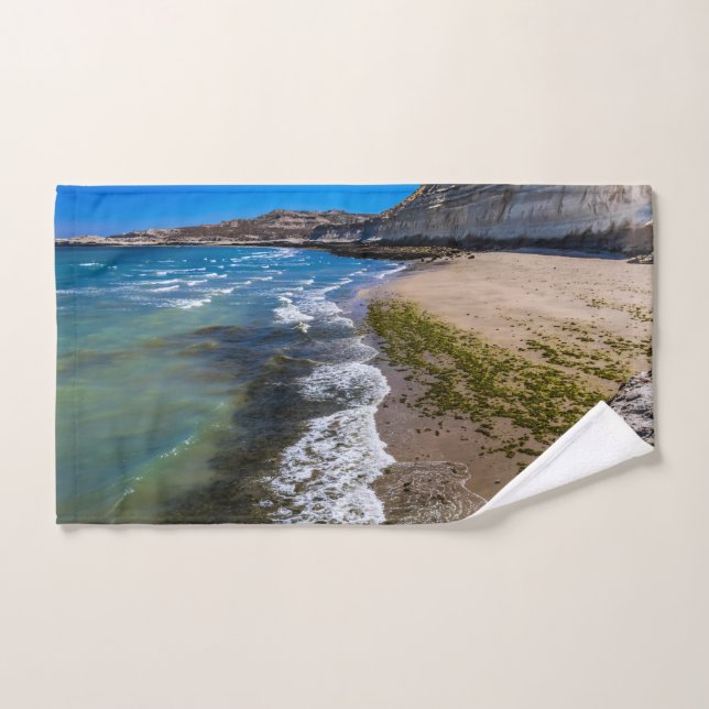 Conjunto De Toalhas Praia em Puerto Piramides, Argentina (Toalha de mão)