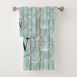 Conjunto De Toalhas Praia Náutica