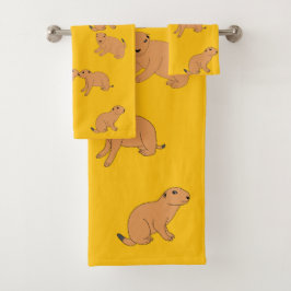 Conjunto De Toalhas Prairie Dogs