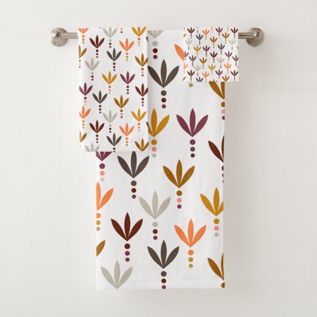Conjunto De Toalhas Prata, Dourado, latão e platina (Insitu)
