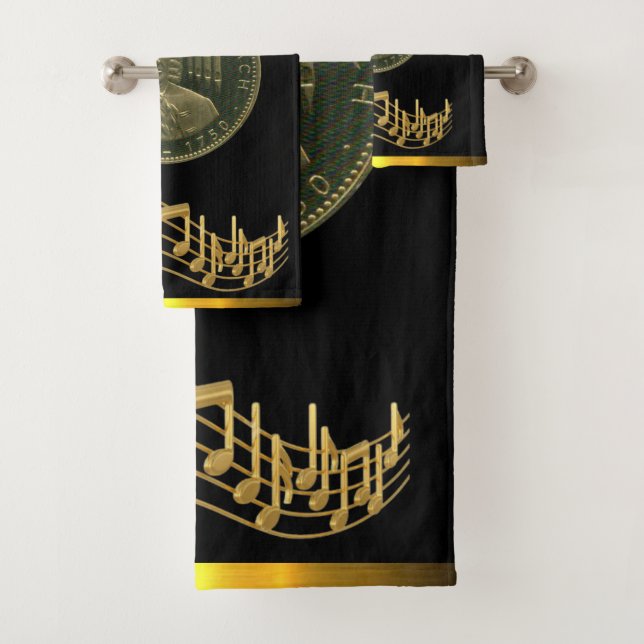 Conjunto De Toalhas Presente Comemorativo J. S. Bach Convidado  (Insitu)