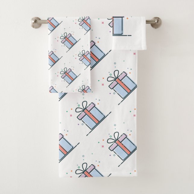 Conjunto De Toalhas Presentes de Natal (Insitu)