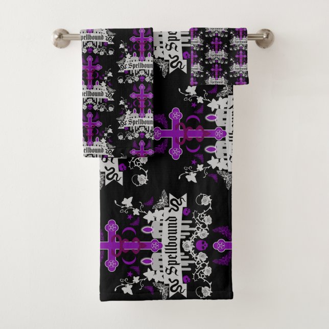 Conjunto De Toalhas Presentes Góticos Para Ele e Ela (Insitu)