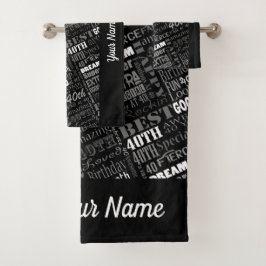 Conjunto De Toalhas Presentes personalizados de aniversário de 40 anos