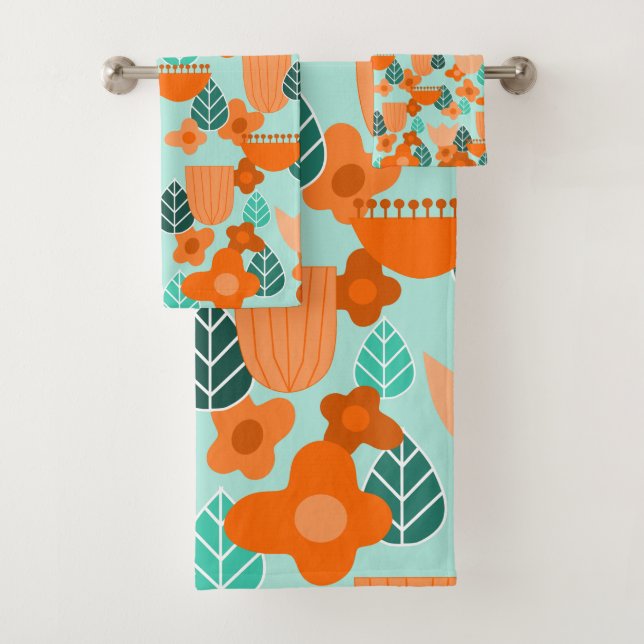 Conjunto De Toalhas Primavera escandinavo (Insitu)