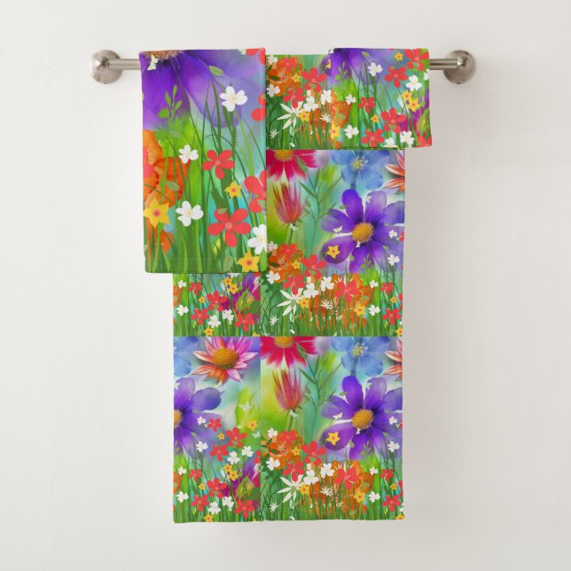 Conjunto De Toalhas Primavera glorioso (Insitu)