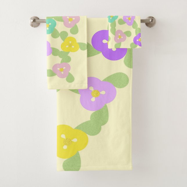 Conjunto De Toalhas Primavera Meadow (Insitu)