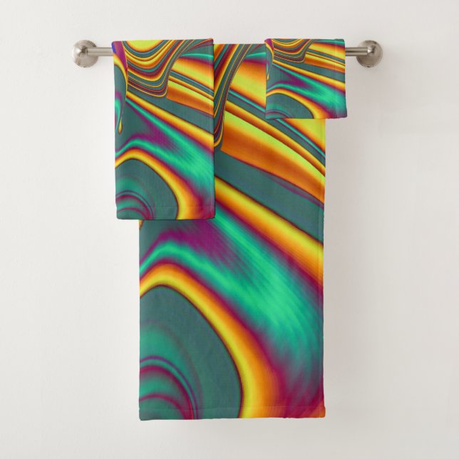 Conjunto De Toalhas Primavera Verão Outono Flores Magia (Insitu)