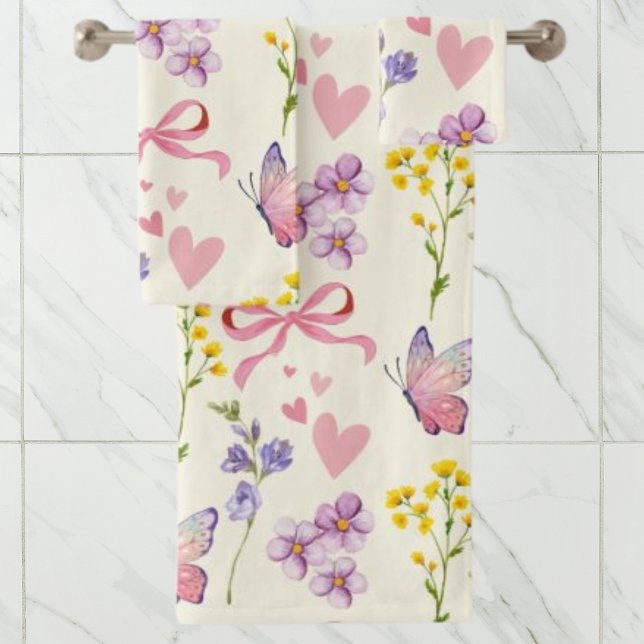 Conjunto De Toalhas Primavera Wildflower Towel (Criador carregado)