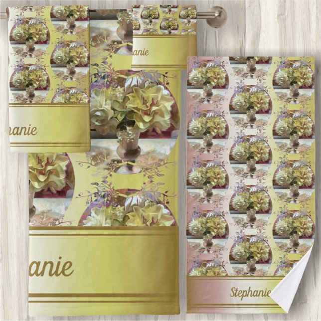 Conjunto De Toalhas Primeiras flores PCM1 (Criador carregado)