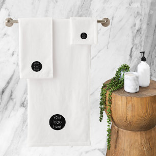 Conjunto De Toalhas Promocional Empresa Logotipo da empresa Ofertas do