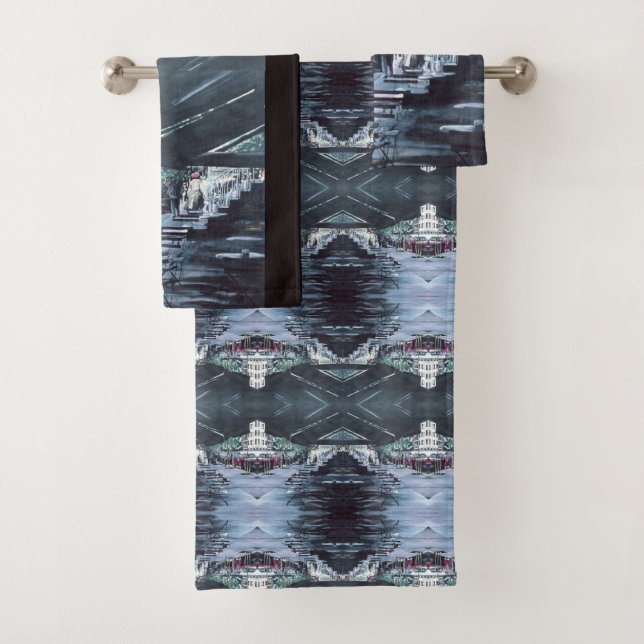 Conjunto De Toalhas Protegido pelo Sol da Manhã de Médio (Insitu)