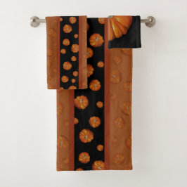 Conjunto De Toalhas Pumpkin Bath Towels