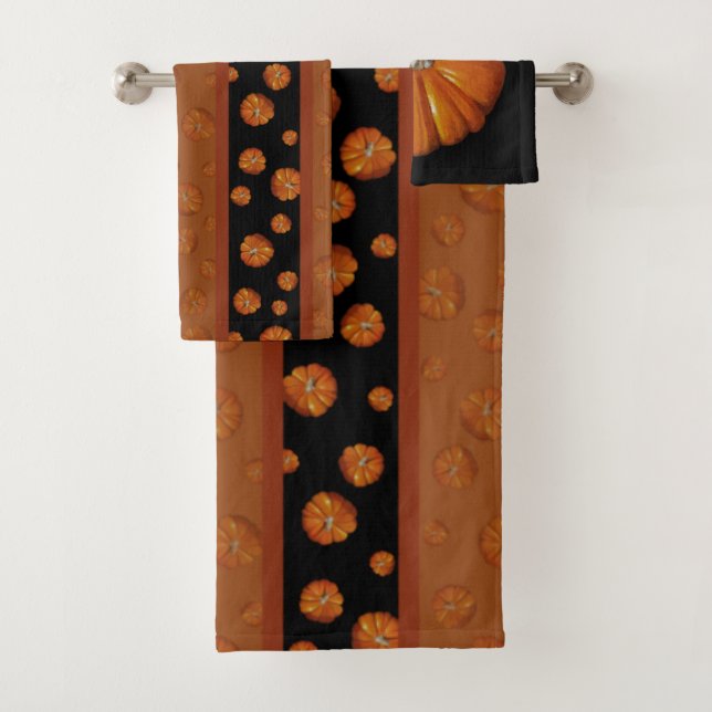 Conjunto De Toalhas Pumpkin Bath Towels (Insitu)