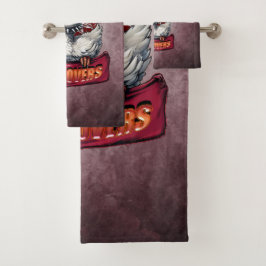 Conjunto De Toalhas Punk Swan: O rebelde preso.