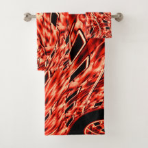 Quadrados tortos espelhados na imagem de coral