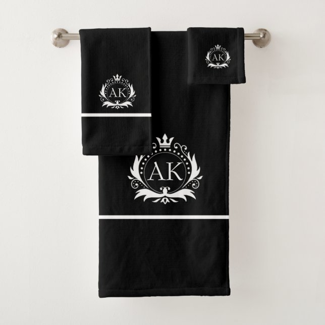 Conjunto De Toalhas Quadro de luxo branco e na moda (Insitu)