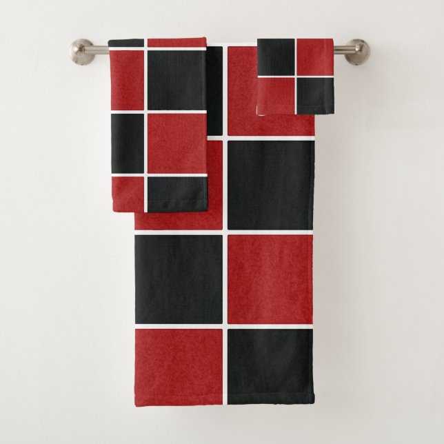Conjunto De Toalhas Quadro de Verificação (mais opções) - (Insitu)