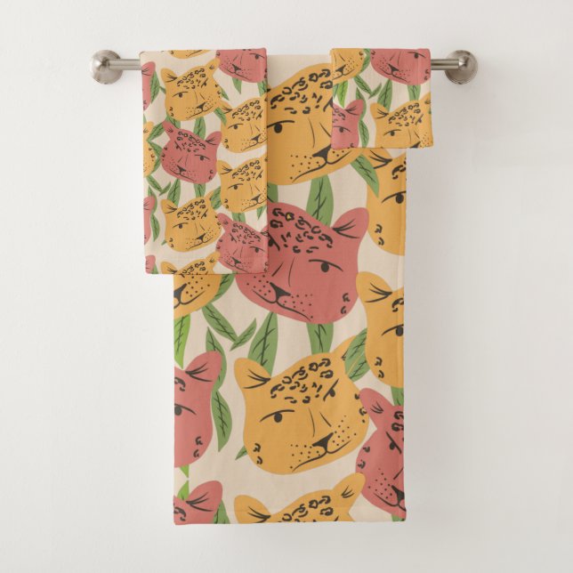 Conjunto De Toalhas Queijos Selvagens Plantas Verdes (Insitu)