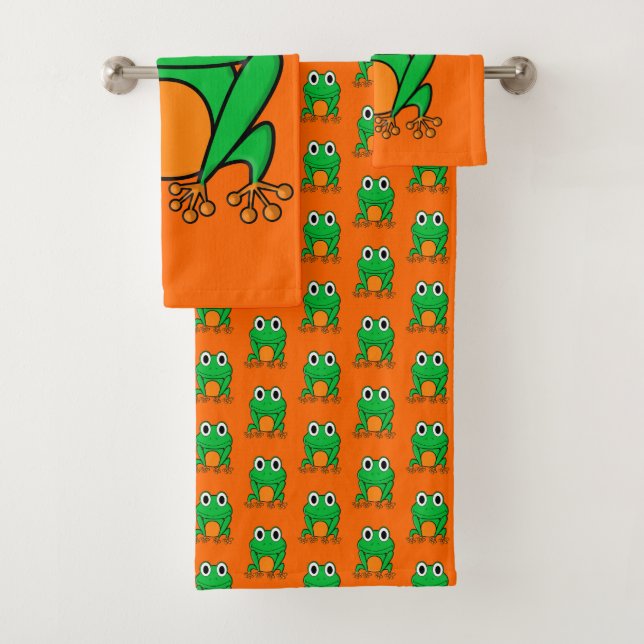 Conjunto De Toalhas Rã-verde (Insitu)