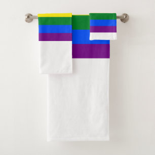 Conjunto De Toalhas Rainbow Pride