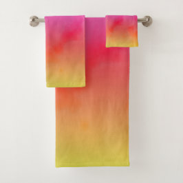 Conjunto De Toalhas Rainbow Vapor