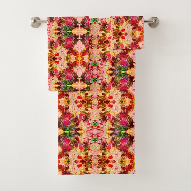 Conjunto De Toalhas Rainha da flor (Insitu)