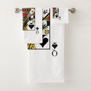 Conjunto De Toalhas Rainha das pás