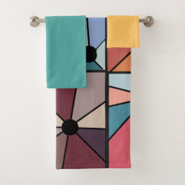 Conjunto De Toalhas Raios Sun