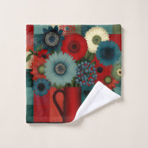 Ramagem de Patchwork Azul Fazenda Blue Berry