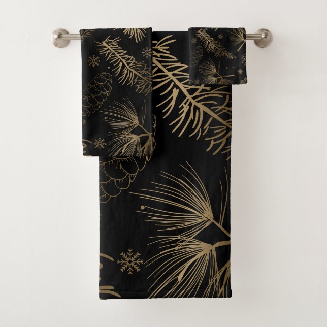 Conjunto De Toalhas Ramos e Pinheiro 2 (Insitu)