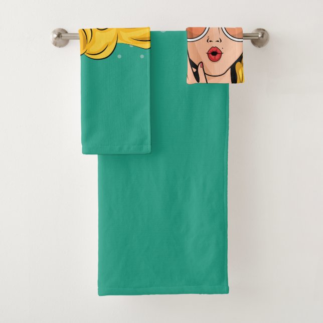 Conjunto De Toalhas Rapariga #1 (Insitu)