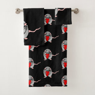 Conjunto De Toalhas Rato do amor