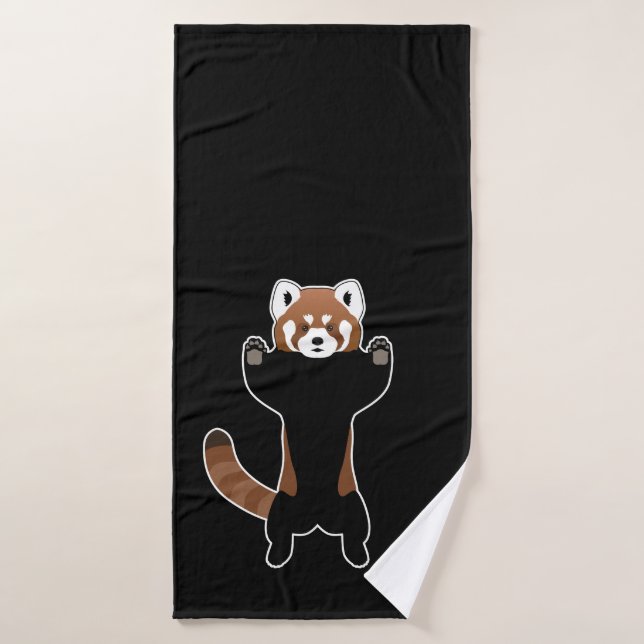 Conjunto De Toalhas Red Panda (Toalha de Banho)