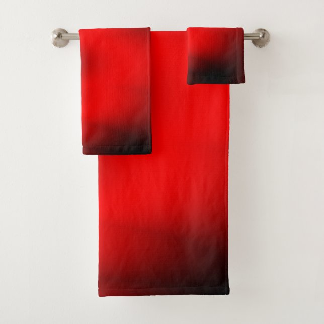 Conjunto De Toalhas Regal Red Splash (Insitu)