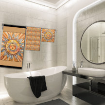 Relaxamento bonito Zen Boho Burnt Amber Tan Sun