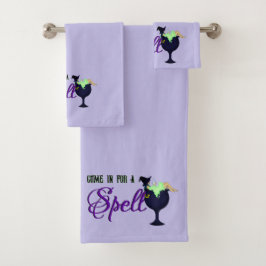 Conjunto De Toalhas Relaxando Cauldron Bath