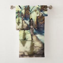 Conjunto De Toalhas relógio fantástico