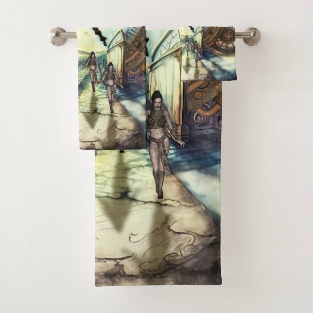 Conjunto De Toalhas relógio fantástico (Insitu)