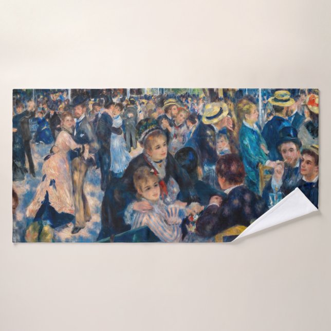 Conjunto De Toalhas Renoir - Dança no Le Moulin de la Galette (Toalha de Banho)