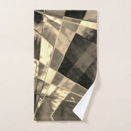 Conjunto De Toalhas Retângulos inclinados em tons de madeira ou bege?