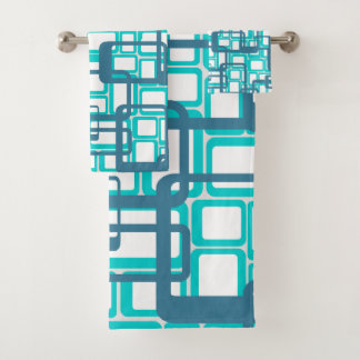 Conjunto De Toalhas Retângulos Modernos do Médio Aberto