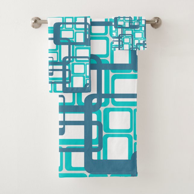 Conjunto De Toalhas Retângulos Modernos do Médio Aberto (Insitu)